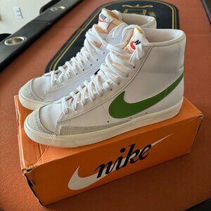 Nike Blazer 77 High Top - White/Black/Sail/Chlorophyll